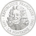 France, 100 Francs, Jean de la Fontaine, 1995, Monnaie de Paris, BE, Silver