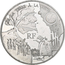 Francia, 1 1/2 Euro, Jules Verne, 2005, Monnaie de Paris, BE, SPL, Argento