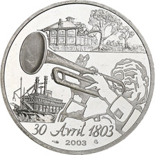 France, 1 1/2 Euro, Vente de la Louisiane, 2003, Monnaie de Paris, BE, SUP+