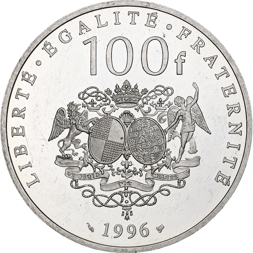 Francia, 100 Francs, Madame De Sevigné, 1996, Monnaie de Paris, BE, Argento