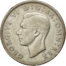 Coin, Great Britain, George VI, 1/2 Crown, 1944, EF(40-45), Silver, KM:856