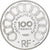 França, 100 Francs / 15 Écus, Jean Monnet, 1992, Monnaie de Paris, BE, Prata