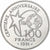 France, 100 Francs, FIBA, basket-ball, 1991, Monnaie de Paris, BE, Silver