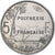 Polinezja Francuska, 5 Francs, 1994, Paris, I.E.O.M., Aluminium, MS(63), KM:12