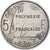 Polinezja Francuska, 5 Francs, 1994, Paris, I.E.O.M., Aluminium, MS(63), KM:16