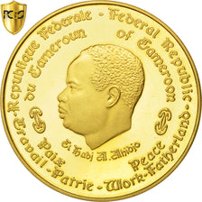 Cameroun, 5000 Francs, 1970, Or, KM:20, PCGS PR64DCAM