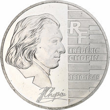 France, 1 1/2 Euro, Frédéric Chopin, 2005, Monnaie de Paris, BE, MS(60-62)