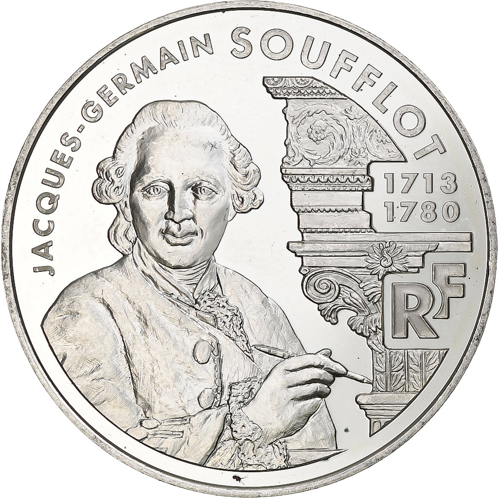 France, 100 Francs, Jacques-Germain Soufflot, 2000, Monnaie de Paris, BE