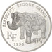 França, 10 Francs / 1 1/2 Euro, Éléphant époque Shang, 1996, MDP, BE, Prata
