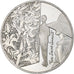 France, 10 Francs, Yves Saint Laurent, 2000, Monnaie de Paris, BE, Silver