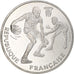France, 100 Francs, Basket-ball, Dribbleur, 1991, Monnaie de Paris, BE, Silver