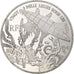 France, 1 1/2 Euro, Jules Verne, 2005, Monnaie de Paris, BE, MS(60-62), Silver