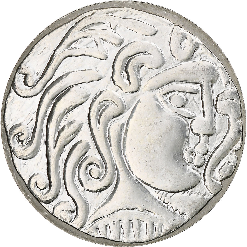 France, 10 Francs, Statère des Parisii, 2000, Monnaie de Paris, BE, MS(60-62)