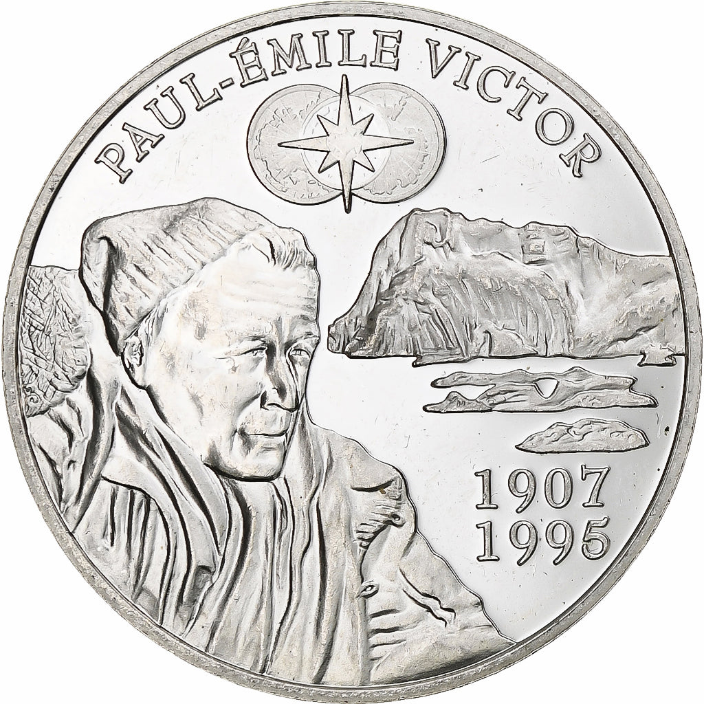 Francia, 1 1/2 Euro, Paul-Émile Victor, 2007, Monnaie de Paris, BE, SPL