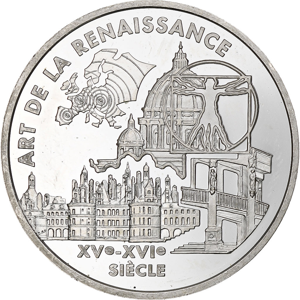France, 6.55957 Francs, Art de la Renaissance, 2000, Monnaie de Paris, BE