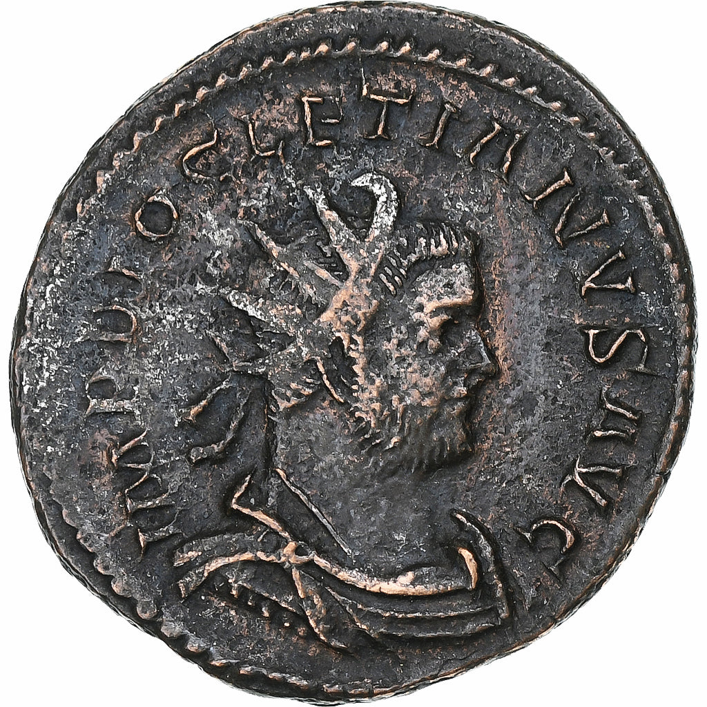 Diocletian, Antoninianus, 293, Lugdunum, Bronze, EF(40-45), RIC:34