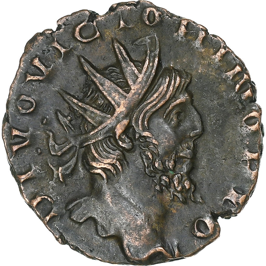 Divus Victorinus, Antoninianus, 271, Cologne, Billon, AU(50-53), RIC:88