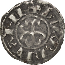 FRANCE, Denarius, Nantes, VF(30-35), Silver, Boudeau #28, 1.15