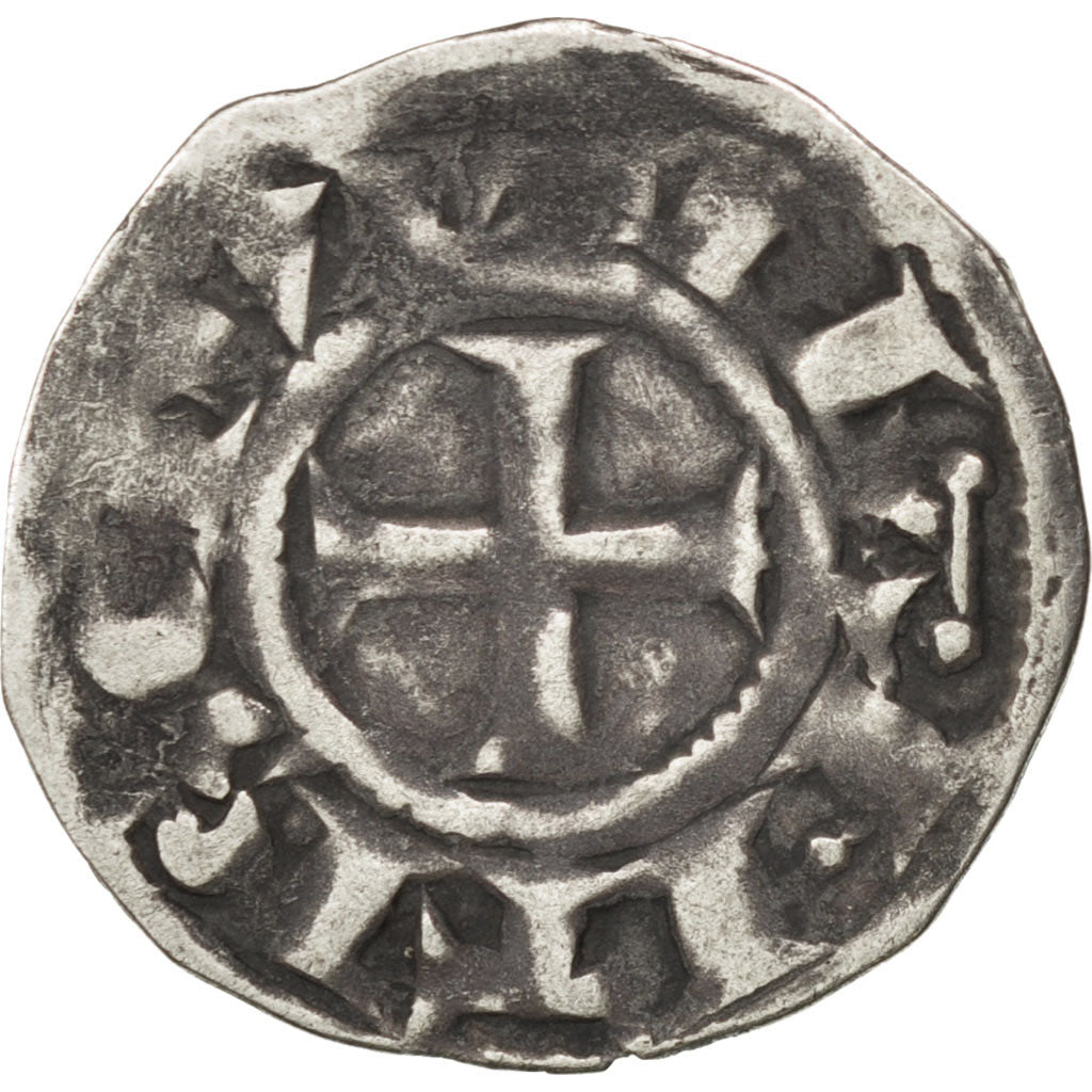 FRANCE, Denarius, Nantes, EF(40-45), Silver, Boudeau #28, 0.90