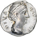 Diva Faustina I, Denarius, 141, Rome, Argento, BB, RIC:362