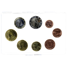 Luxembourg, Plaquette 1c. à 2€, 2008, Monnaie de Paris, MS(65-70)