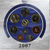 Großbritannien, Elizabeth II, Set 1 penny to 2 pounds, 2007, London, BU, STGL