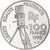 Francia, 100 Francs, Alfred Hitchcock, 1995, Monnaie de Paris, BE, Argento, SPL