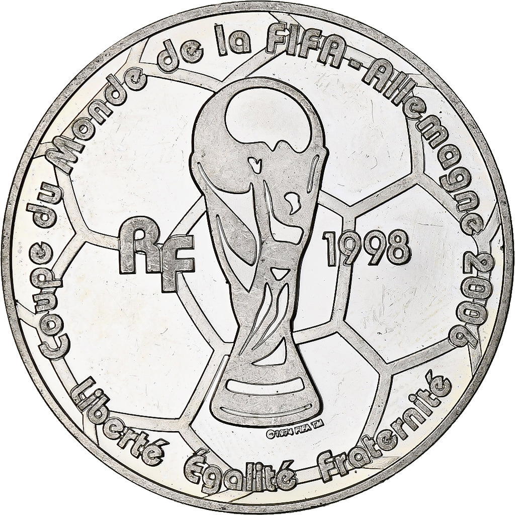 France, 1 1/2 Euro, Coupe du monde, 2005, Monnaie de Paris, BE, MS(60-62)