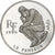 França, 10 Francs / 1 1/2 Euro, le penseur de Rodin, 1996, Monnaie de Paris