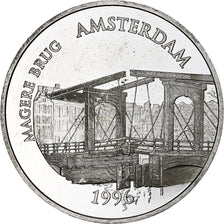 France, 100 Francs-15 Euro, Magere Brug, Amsterdam, 1996, Monnaie de Paris, BE