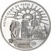 France, 10 Francs, Notre-Dame de Paris, 2001, Monnaie de Paris, BE, Silver