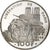França, 100 Francs, Libération de Paris, 1994, Monnaie de Paris, BE, Prata