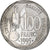França, 100 Francs, Louis Pasteur, 1995, Monnaie de Paris, BE, Prata