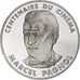 Francja, 100 Francs, Marcel Pagnol, 1995, Monnaie de Paris, BE, Srebro