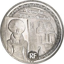 France, 10 Euro, Temple d'Abou-Simbel, 2012, Monnaie de Paris, BE, MS(60-62)