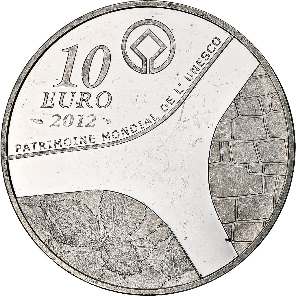 France, 10 Euro, Temple d'Abou-Simbel, 2012, Monnaie de Paris, BE, MS(60-62)
