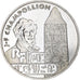 Frankreich, 10 Francs, Champollion, 1998, Monnaie de Paris, BE, Silber, VZ+