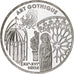 France, 6.55957 Francs, Art gothique, 1999, Monnaie de Paris, BE, Silver