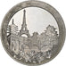 Francia, 1 1/2 Euro, Paris-Tokyo, 2008, Monnaie de Paris, BE, EBC+, Plata