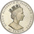 Islas Malvinas, Elizabeth II, 50 Pence, WWF, Albatros, 1997, Proof, Plata, SC+