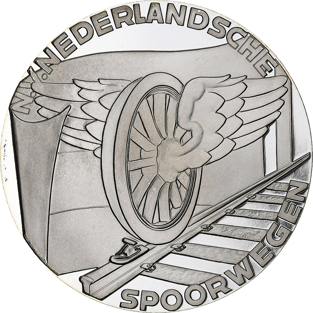 Netherlands, Medal, Spoowegstaking, 2013, Proof, MS(65-70), Silver Plated Copper