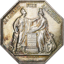 France, Token, Banque de France, An VIII, MS(63), Silver, Jacqmin:11a