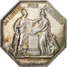 France, Token, Banque de France, An VIII, MS(63), Silver, Jacqmin:11a