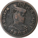 INDIA-BRITS, Princely state of Gwalior, Madho Rao, 1/4 Anna, 1917, Koper, ZF