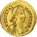 Honorius, Solidus, 402-406, Ravenna, Goud, PR+, RIC:1287