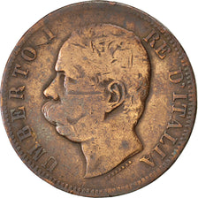 Italie, Royaume, Umberto I, 10 Centesimi, 1893 B/I, Birmingham, KM 27.1