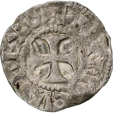 France, Henri Ier, Denier, ca. 1040-1060, Senlis, 2nd type, Silver, EF(40-45)