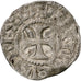 France, Henri Ier, Denier, ca. 1040-1060, Senlis, 2nd type, Silver, EF(40-45)