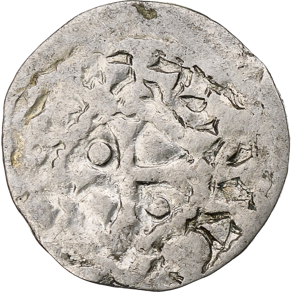 France, Picardie, Anonymous, Obol, ca. 1000-1100, Soissons, Silver, EF(40-45)