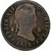 Spain, Ferdinand VII, 8 Maravedis, 1818, Segovia, Copper, VF(20-25)